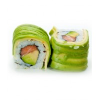 California Rolls dragon saumon