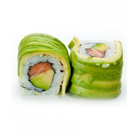 California Rolls dragon saumon